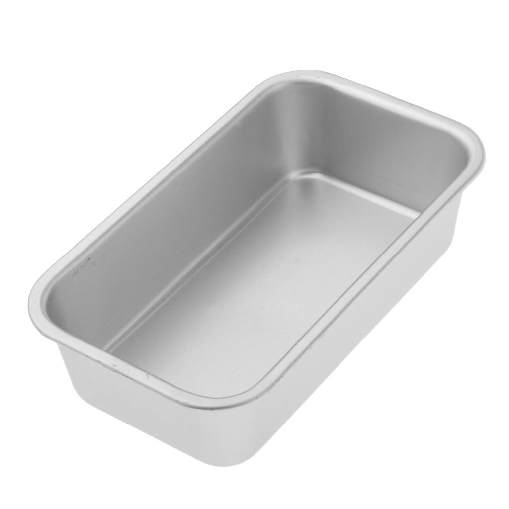 Aluminiumslegering brødform brødform tinnbrett ikke-pinne baking diy hjemmelaget bakeware kjøkken: En