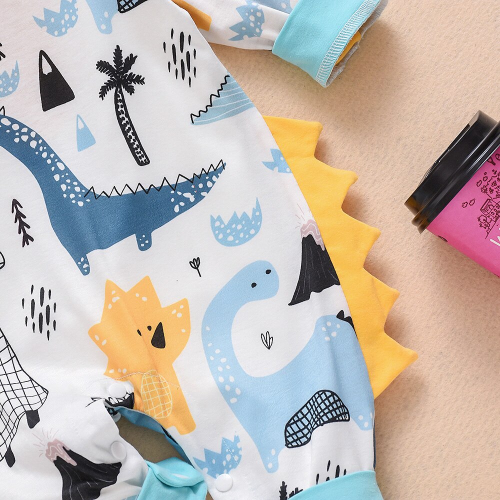 Pudcoco printemps automne bébé combinaisons 0-24M bébé enfants garçon fille infantile coton barboteuse combinaison vêtements tenue enfant en bas âge bébé