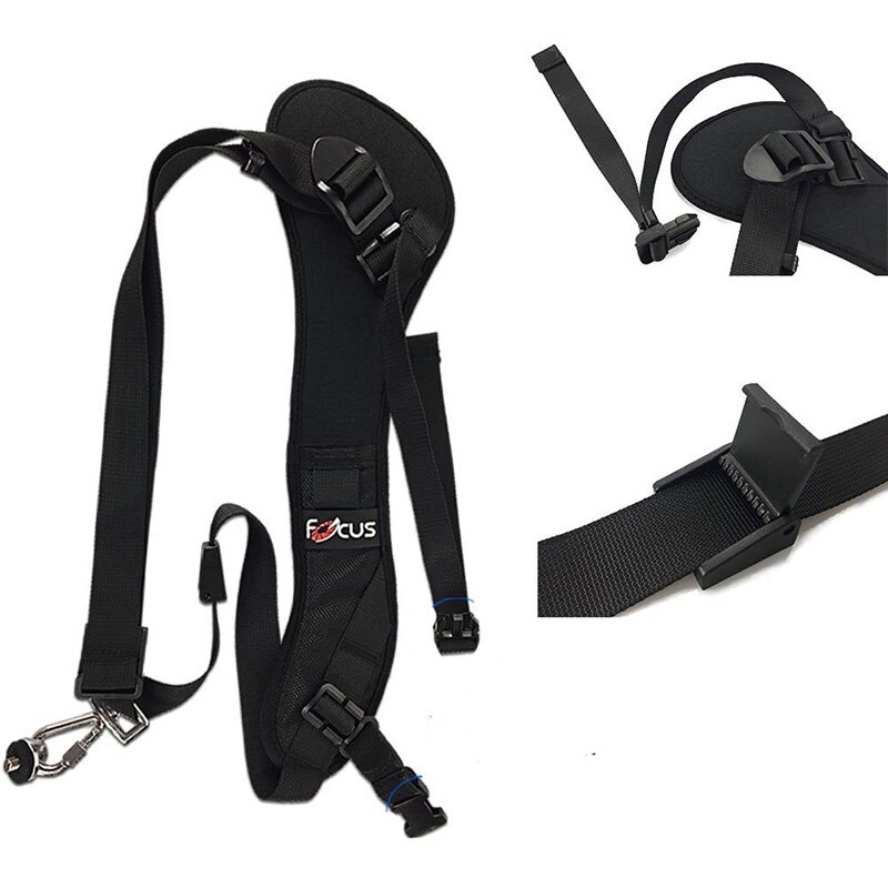 Foleto Focus F1 Quick Rapid Camera strap Single Shoulder Sling Black Belt Strap For canon nikon DSLR 7D 5D Mark II D800 A77 60D