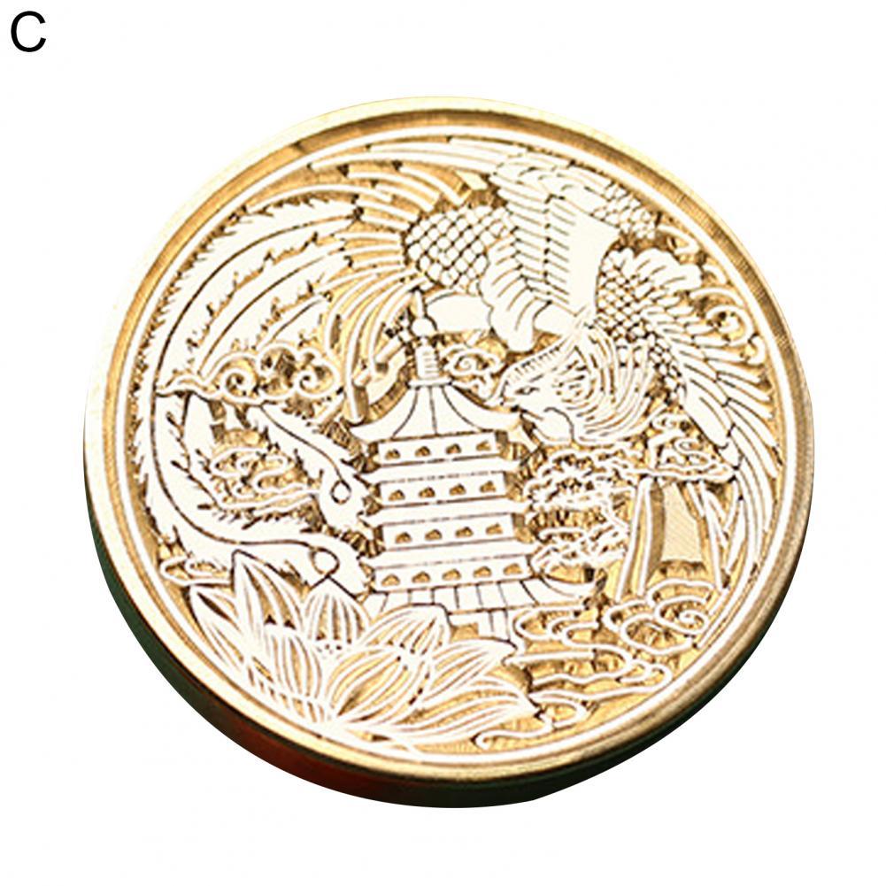 Tête de tampon d&#39;étanchéité en cire, signature élégante, Style chinois, largement utilisé:  C