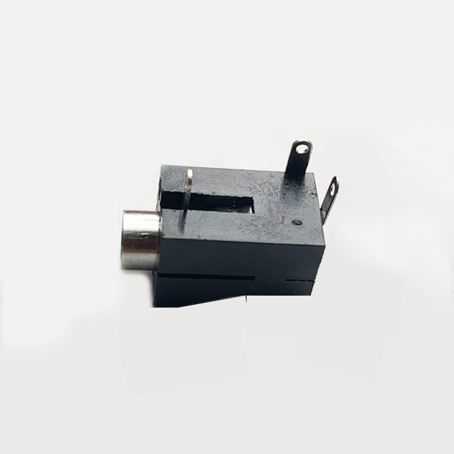 Conector de Audio hembra de PJ-302, Conector de Audio de 3 pines DIP Mono para auriculares, 3,5 MM, 2/5/10 Uds.