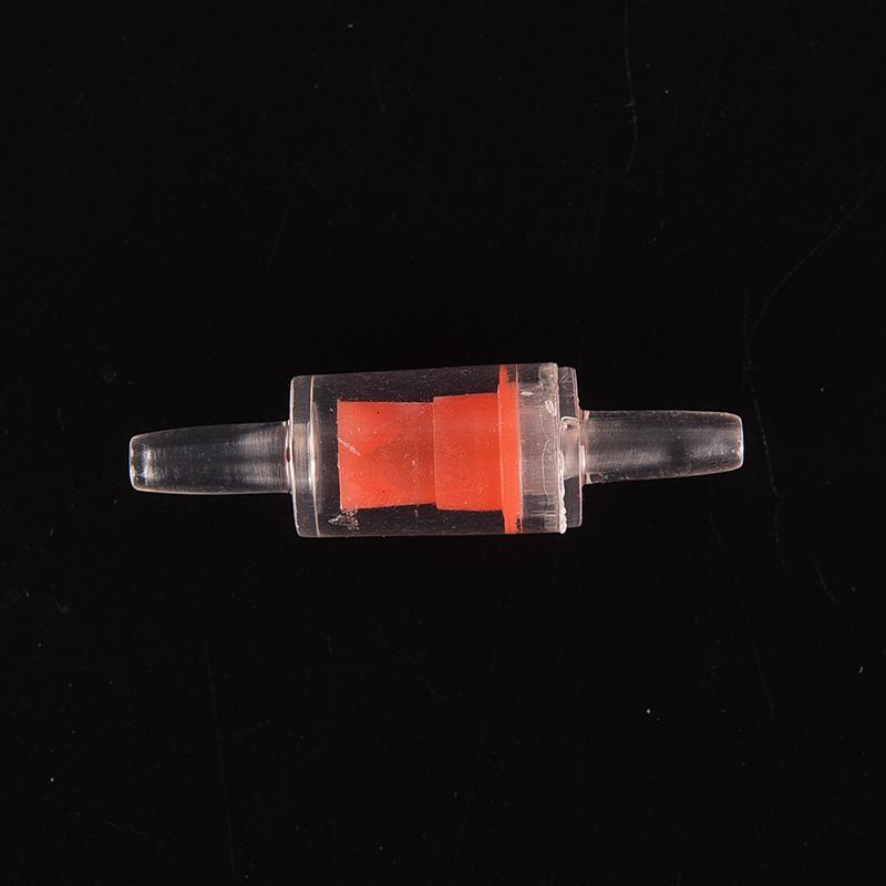 2 stuks kunststof terugslagklep voor aquarium met  co2 systemen, rode waterpomp