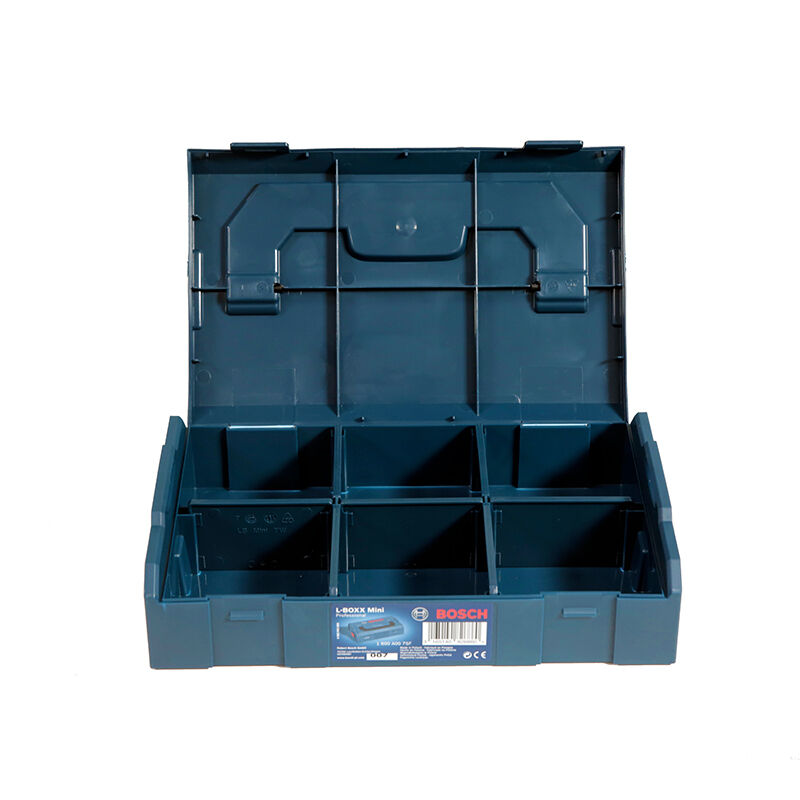 Bosch L-Boxx Mini Storage Case Durable Shock Proof Parts Screw Bits Accessories Stackable Storage Box