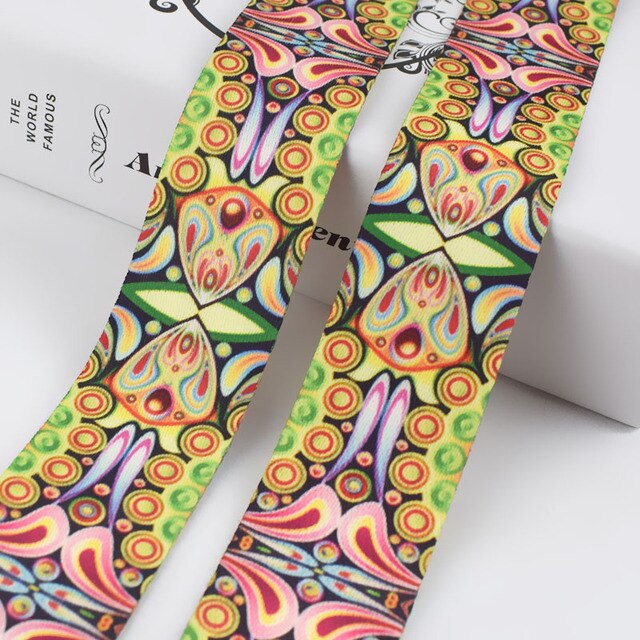 Meetee 10 metriä 38mm print etninen jacquard nauhakassit hihna vyö nauha tee itse tekstiilit vaatteet sisustus ompelutarvikkeet: 33