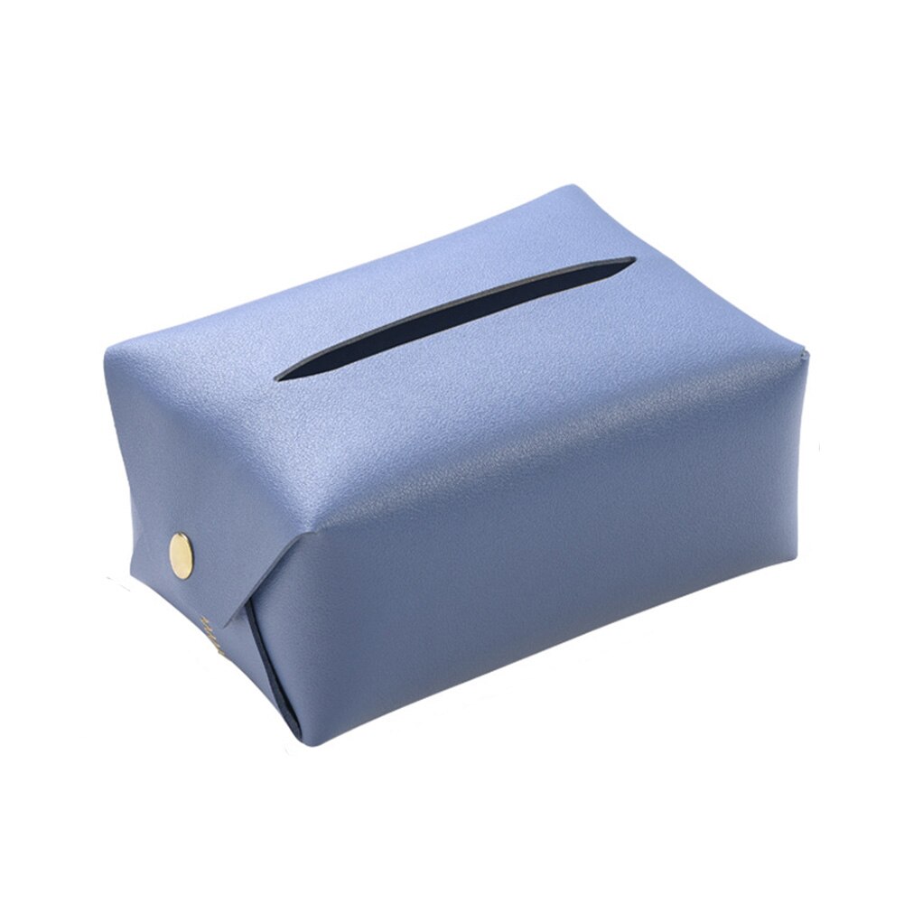 Hotel Paper Container Bathroom Pouch Tissue Box Waterproof Living Room Home Car Napkin Holder Desktop Organizer Faux Leather