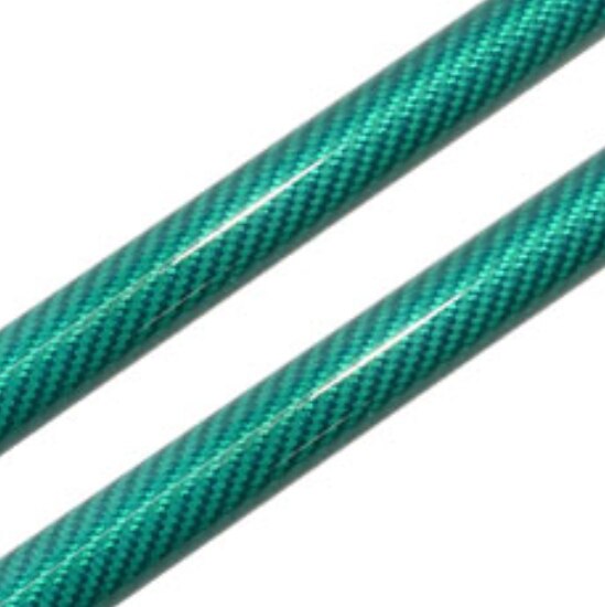 Gas Struts Lift Support Shock Damper for Ford Mustang MK6 Absorber Carbon Fiber Auto Front Bonnet Hood Modify: Green Carbon Fiber