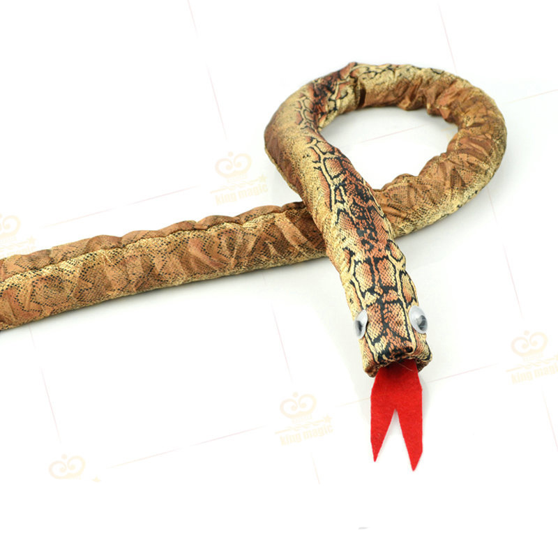 1pcs Snake Cane Stage close up magic tricks for magician stick to snake tricks