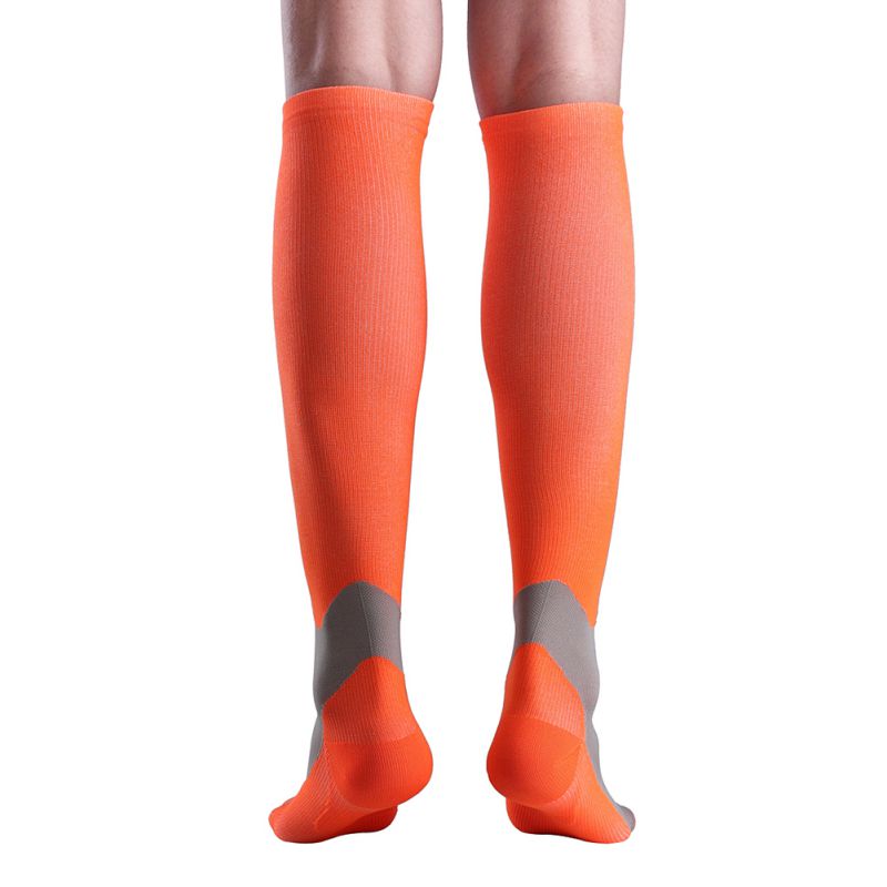 Chaussettes de Compression en cours d'exécution bas 30-40 mmhg hommes femmes chaussettes de sport pour Marathon cyclisme Football