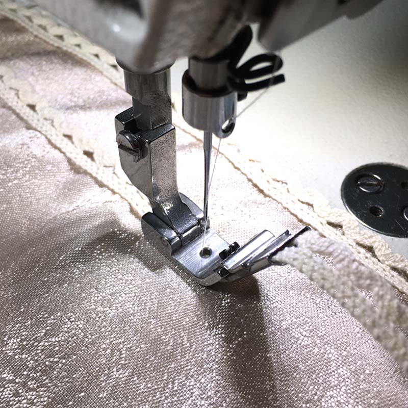 Industriel symaskine stick en trykfod ledningsbånd elastisk blonder trykfod  s10a lag trykfod