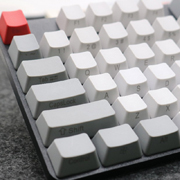 108- tasten, gravur oben, seitliche gravur und leere carbon-zealer-tastenkappe für mechanische tastaturen, pbt für cherry-mx-schalter: Wang seitenschnitzerei