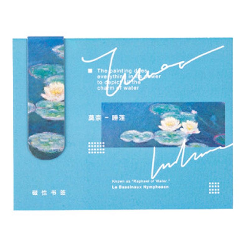 Magnetic Bookmarks Literature Art DIY Decoration Bookmarks B36C