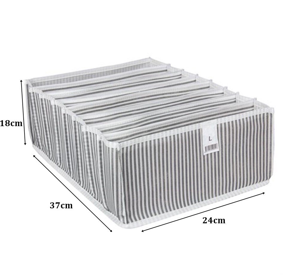 Schublade Organizer Lagerung Korb Schublade Teiler für Kleidung, Unterwäsche, Socken Tuch Container Würfel Mülleimer für Heimat Organisation: groß