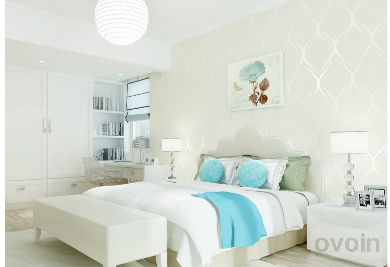 Modern Simple Line Striped Non-Woven Wallpaper Bedroom Living Room Dining Room Study Background TV Wall Wallpaper: WP57902