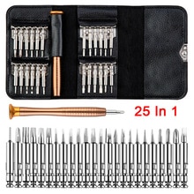 25 In 1 Multi Small Precision Hex Torx Star Mini Screwdriver Set Bits Repair Tool Kit T2/ T3/ T4/ T5/ T6/ T7/ T8/ T9/ T10/ T15