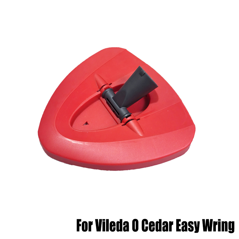 Spin Mop Doek Hoofd Basis Scrub Mop Borstelkop Vervanging voor Vileda O-cedar 360 ° Easy Wring Tank Systeem Douche Vloer Mop Borstel: Licht Geel