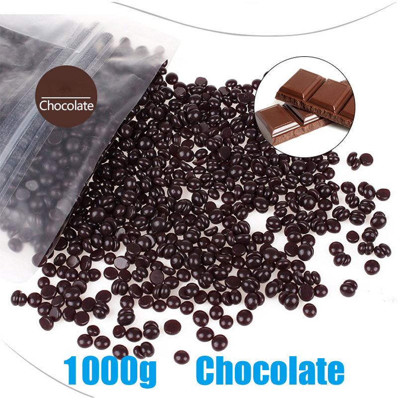 1000g/200g/50g Wax Ontharing Ontharingscrème Waxen Wax Kralen Voor Wax heater Pijnloos voor Lichaamsharen Verwijderen Bonen: Goud