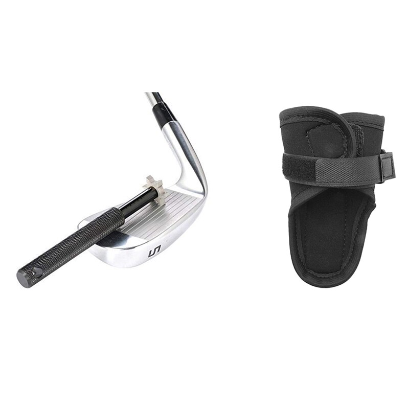 Golf Club Cleaning and Club Repair Golf Accessories & Swing Fixing Strap Guide Wrist Corrector Support: Default Title