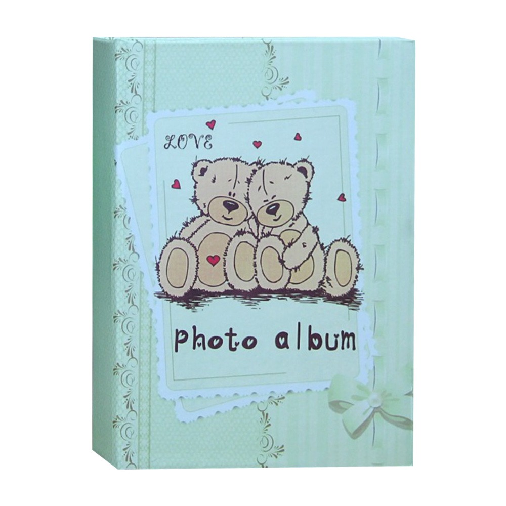 PVC 4R Photo Album Multicolor Cartoon 100PCS Album Collection Cartoon Photo Albums