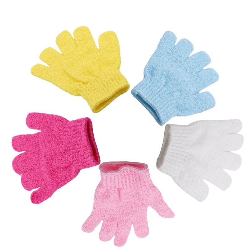 1Pc Plastic Effen Baby Bad Borstels Handschoenen 5 Kleur Stijlen Zachte Baby Bad Kid Newbron Infant Bad Douche Product handdoeken