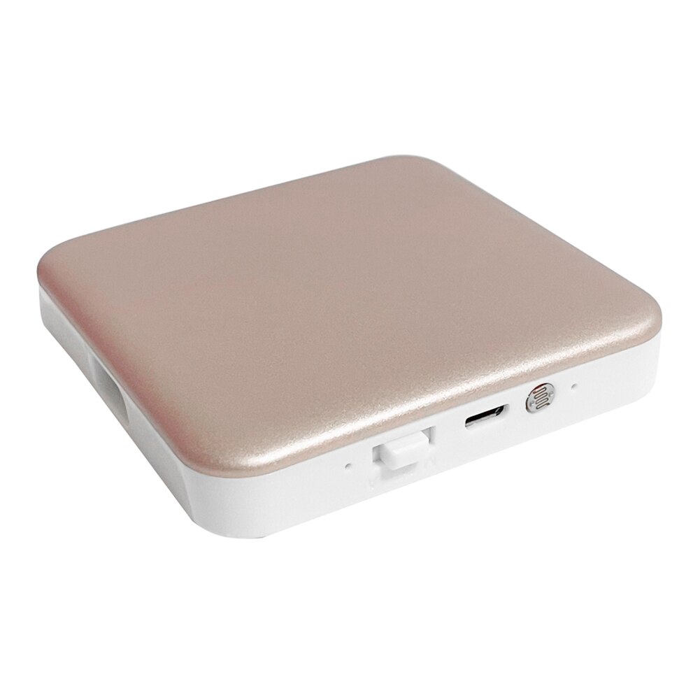 Handheld Disinfection Light Square Panel Ultraviolet Fluorescent Light Mobile Portable Mites Removal Lamp 3W UV for Clothes: Gold