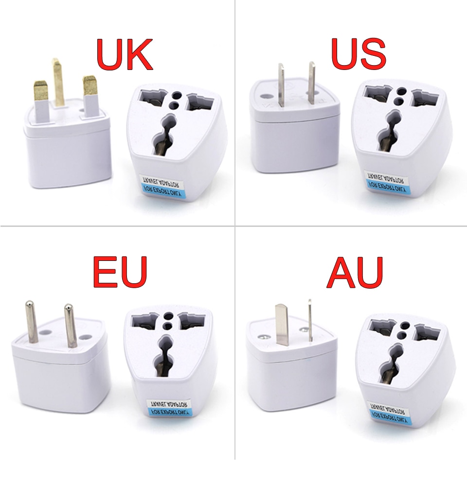 Universal Travel Power Plug Adapter Eu Euro Au Ons Uk Kleine Adapter Converter Power Plug Adapter Connector Te carry