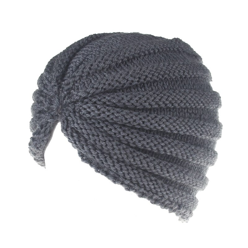 Mujer de sombero gorro sombrero India sombrero señoras pelo accesorios invierno Crochet turbante mujer envolturas cabeza sombrero de invierno