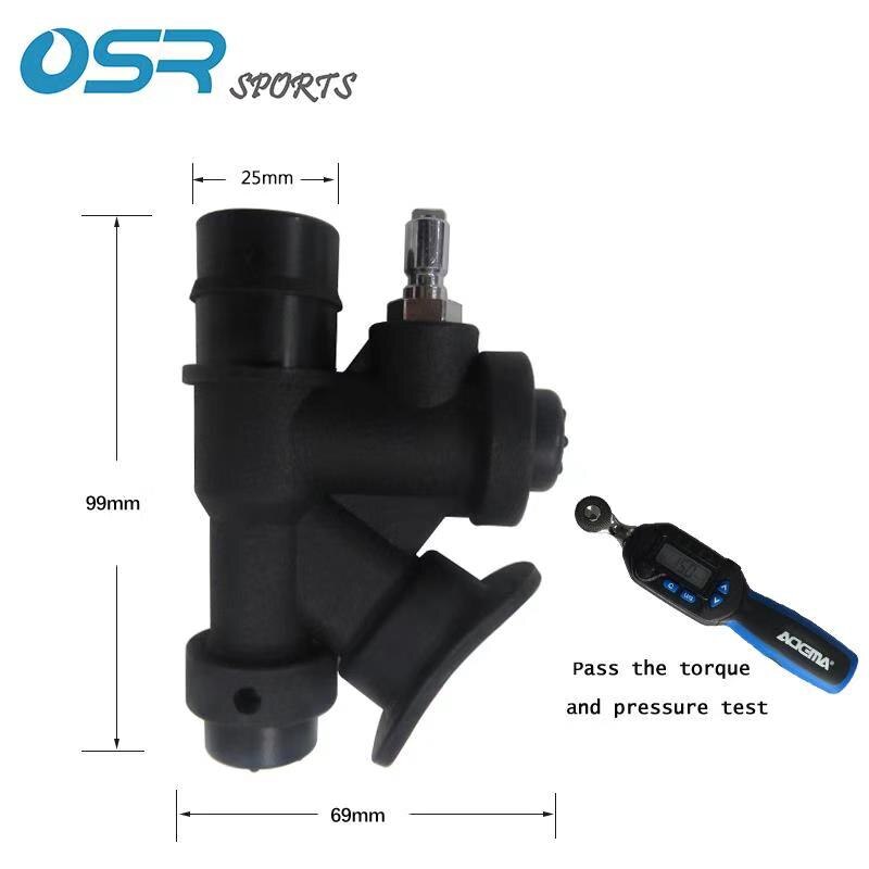 Nurkowanie z aparatem tlenowym K inflator moc Inflator kompensator pływalności BCD K powietrza w kształcie urządzenia zaworu