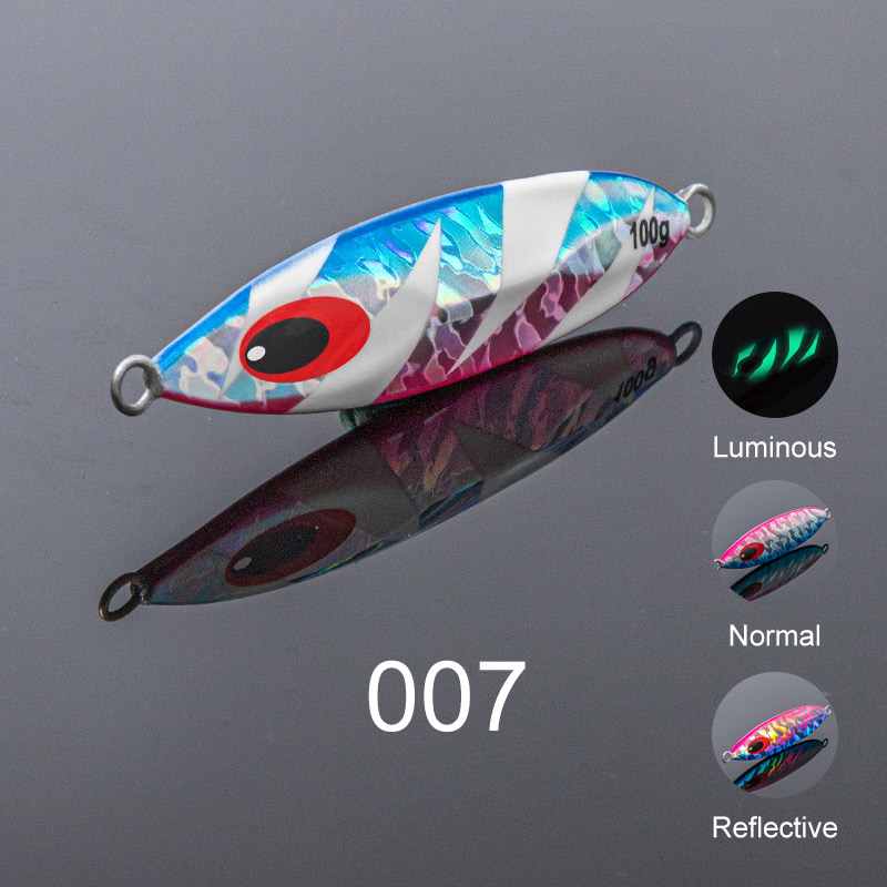 Noeby Metal Jig Lure 40g Spoon Shore Casting Slow Pitch Jigging Swing Super Hard Artificial Bait for Saltwater Fishing Lure: Green Bronze