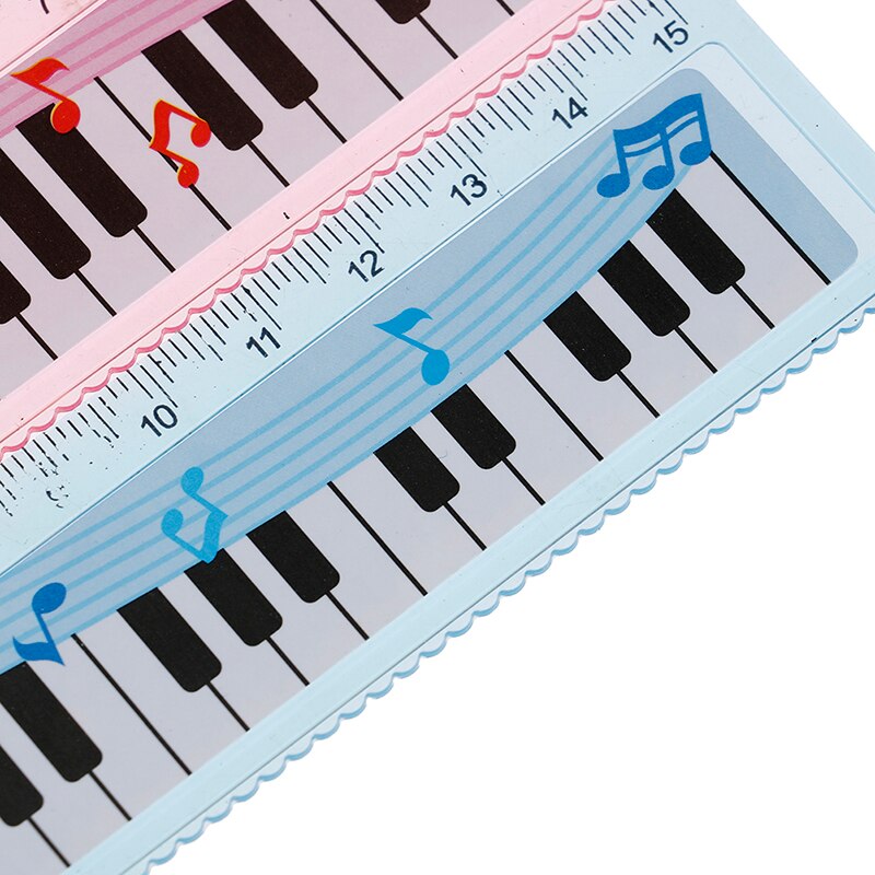 15cm Cute 1pc Cartoon Piano Musical Note Ruler boo... – Vicedeal