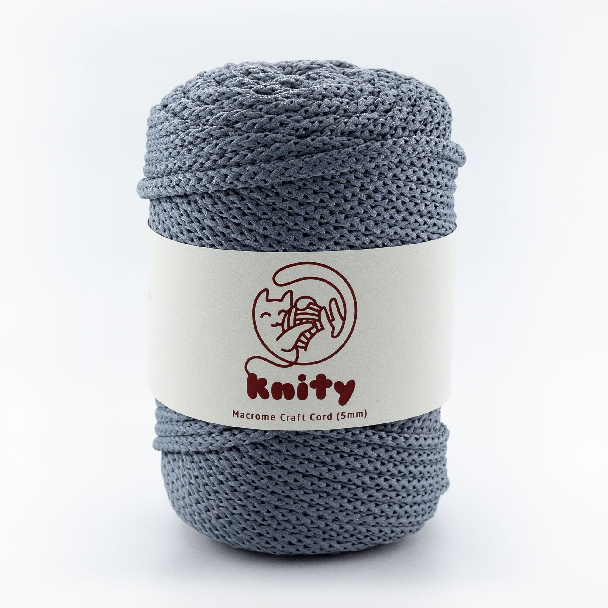 Knity Macrame Craft Cord 5mm Yarn 100m Fiber Crochet Knitting Braiding Knotting Weaving Chain Thread Handmade Rope Natural Braid: 108