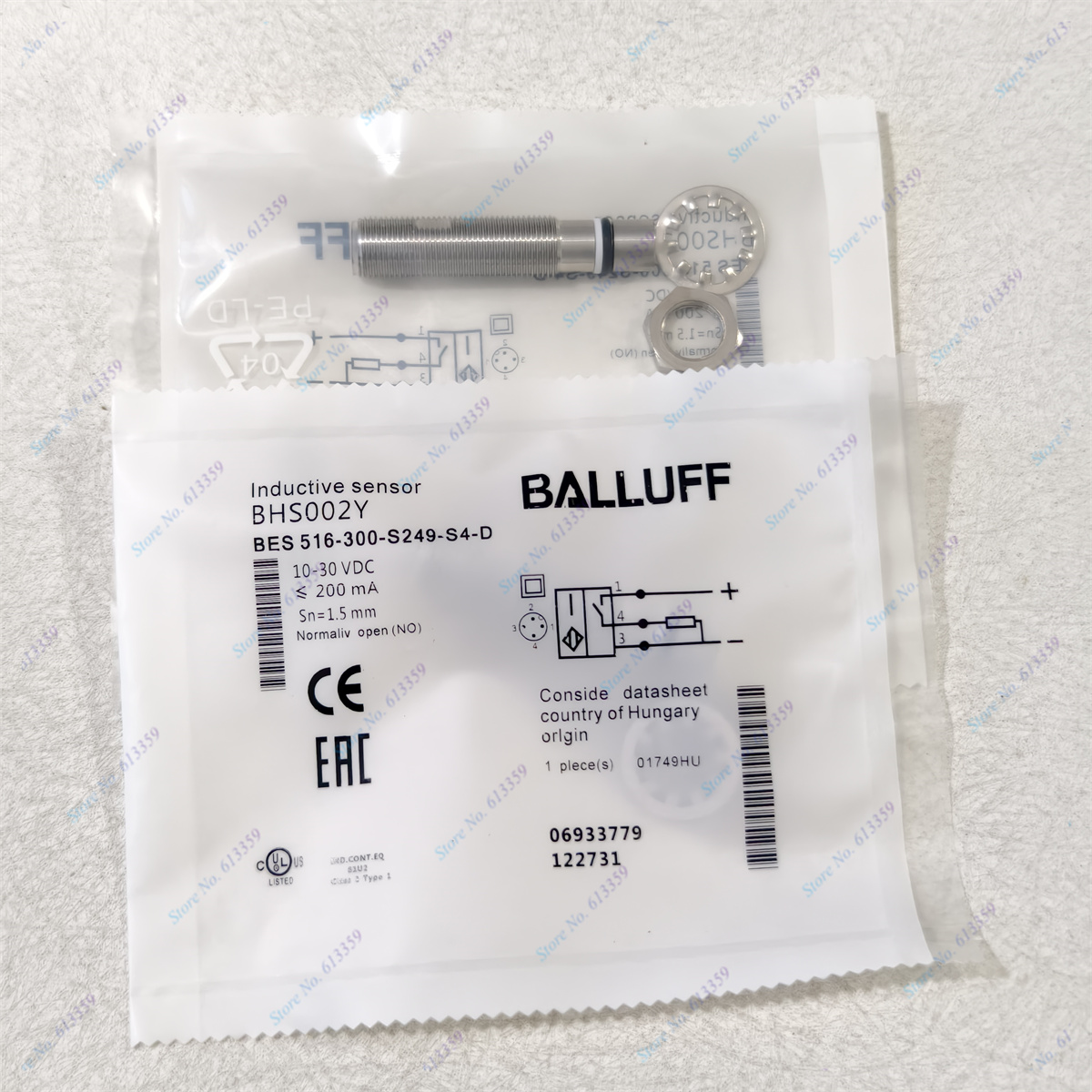 BHS002Y BES 516-300-S249-S4-D Balluff High Proximity Switch Sensor
