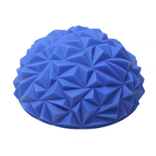 Pelota de masaje de Media bola para Fitness, accesorios de entrenamiento de Yoga para la salud: Azul