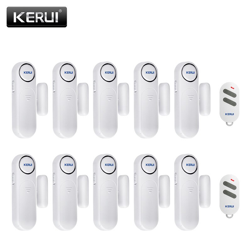 Corina 300ft 120dB Draadloze Deur/Raam Sensor Alarm Anti-Diefstal Deur Alarmen Afstandsbediening Voor Home Safety Security pir Rook: KIT6 Alarm