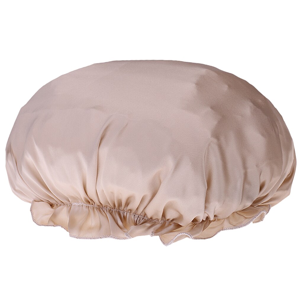 Pure Soft Silk Sleeping Cap Sleep Hat Night Hair Bonnet Scarves