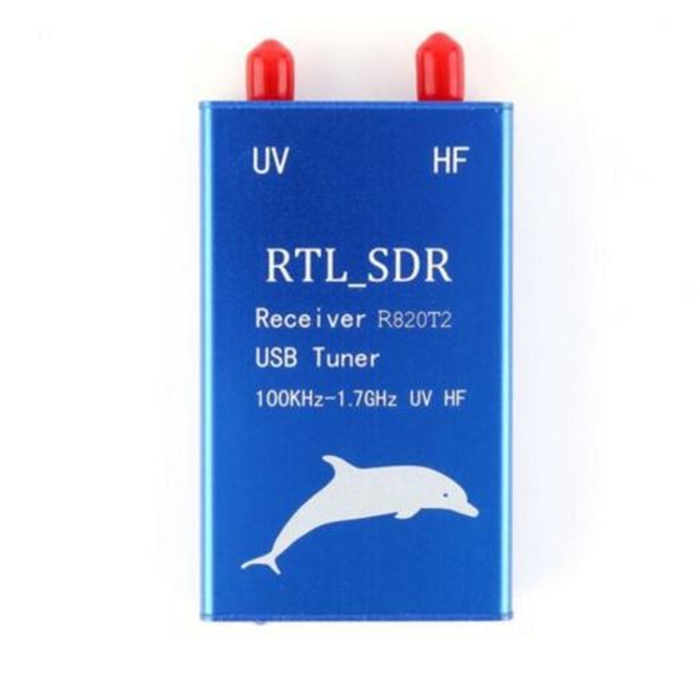 T23C RTL2832U+R820T2 100Khz-1.7Ghz UHF VHF RTL.SDR USB Tuner Receiver AM FM Radio