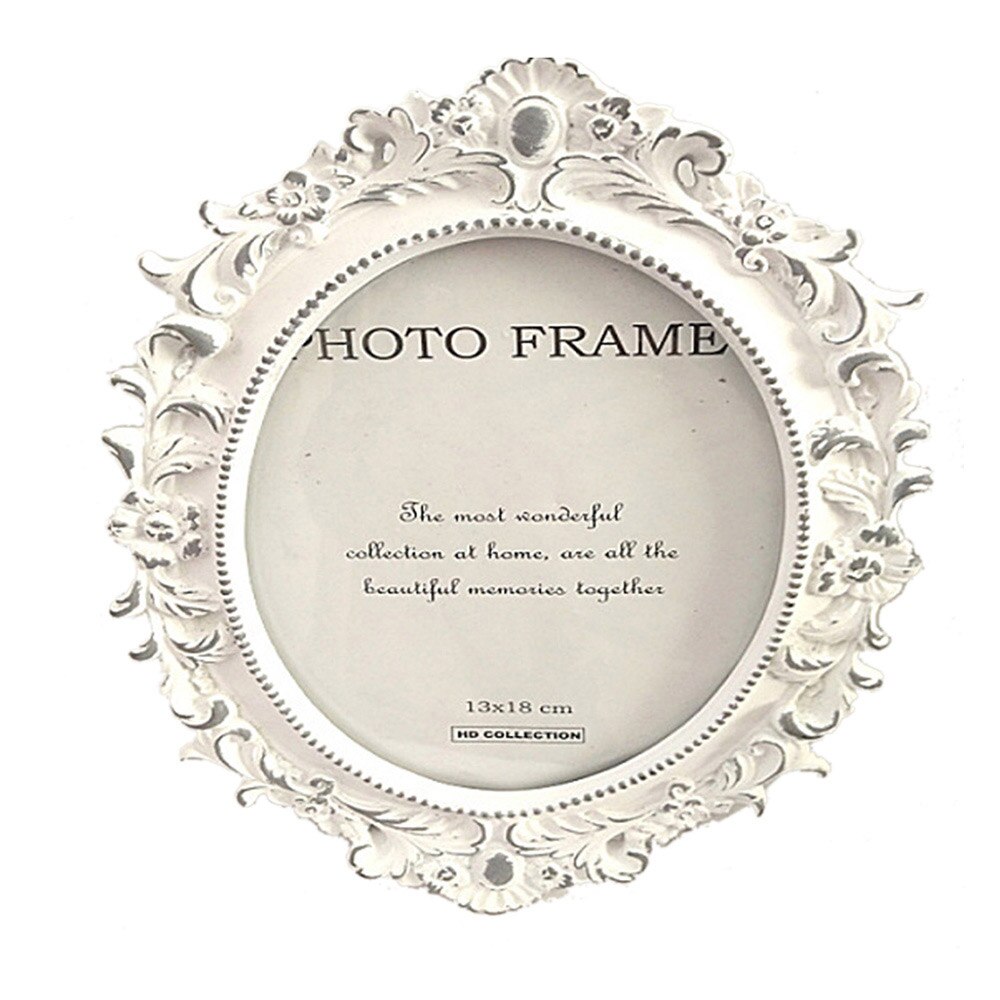 Resin Crafts Rose Flower Photo Frames European Nordic Ornaments Phase Frame Home Decoration: Default Title