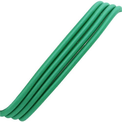 1 stücke Länge 45cm Dicke 5mm Kunstseide Schnur (Kunstseide Wicklung Schlauch) für Nceklace Armbinde Schmuck Machen Handwerk Zubehör: Grün