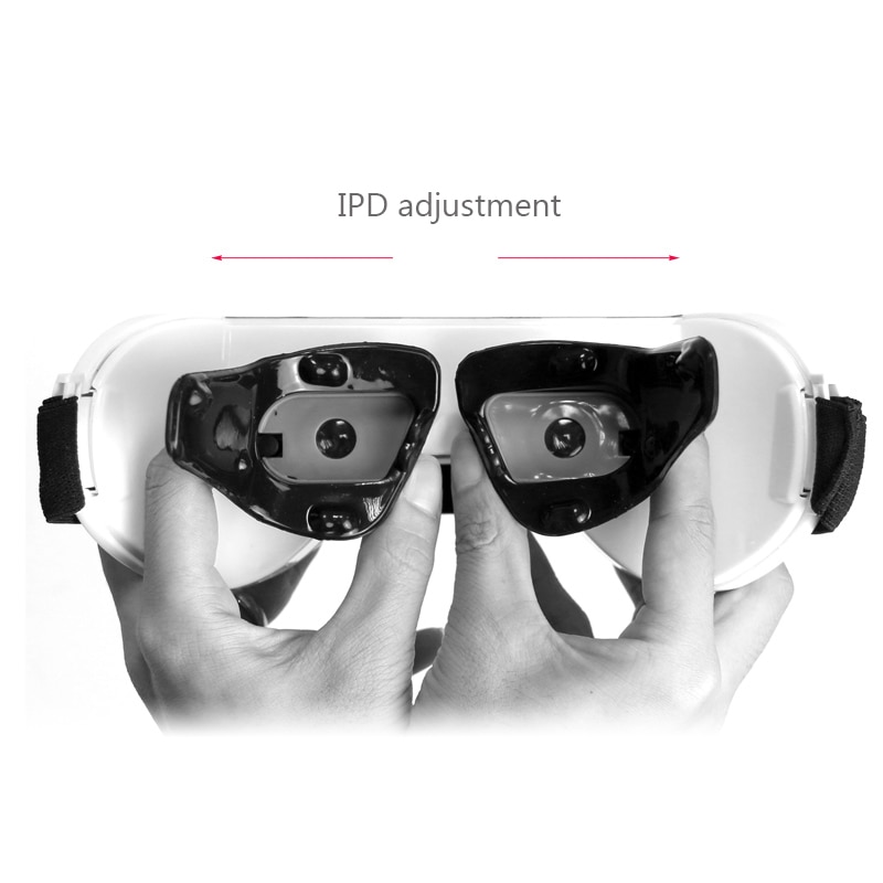 Optik 3D Auge Massagegerät Wiederherstellung Myopie Gläser ems Akupressur Auge Pflege Kopf Massage Drei monate zu wiederherstellung 120 grad Vision