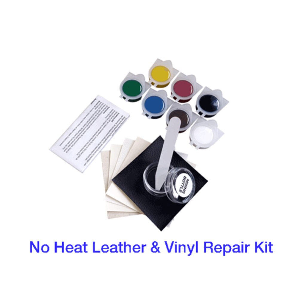 No Heat Liquid Leather & Vinyl Repair Kit Fix Holes Burns Rips Gouges Auto Car Seat Sofa Coats Holes Scratch Cracks Rips