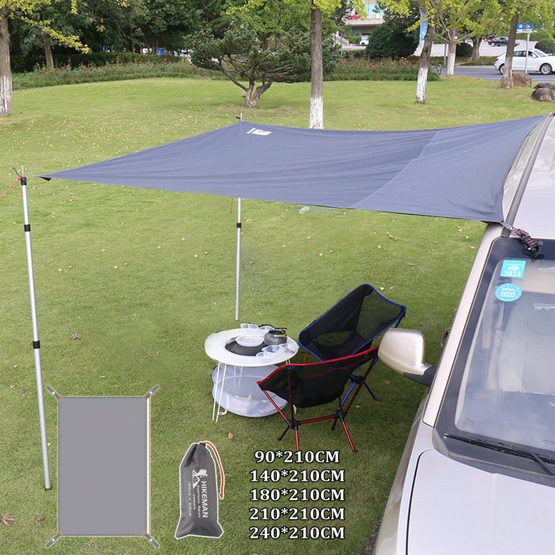 Camping Tent Tarp 210D Waterproof Ground Sheet Mat Multifunction Square,Hexagon,Octagon Picnic Mattress Car Awning Canopy