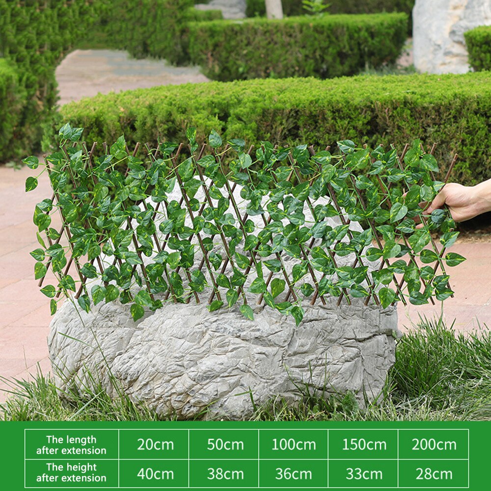 Garden Simulation Fence Decoration Privacy Wood Wi Grandado