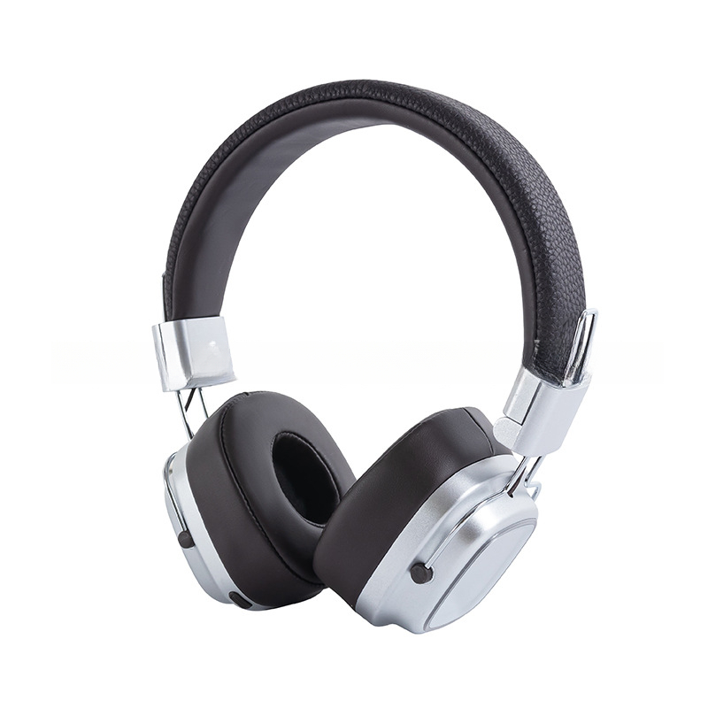 Nuevos auriculares deportivos retro Bluetooth con subwoofer inalámbrico para juegos: Plata