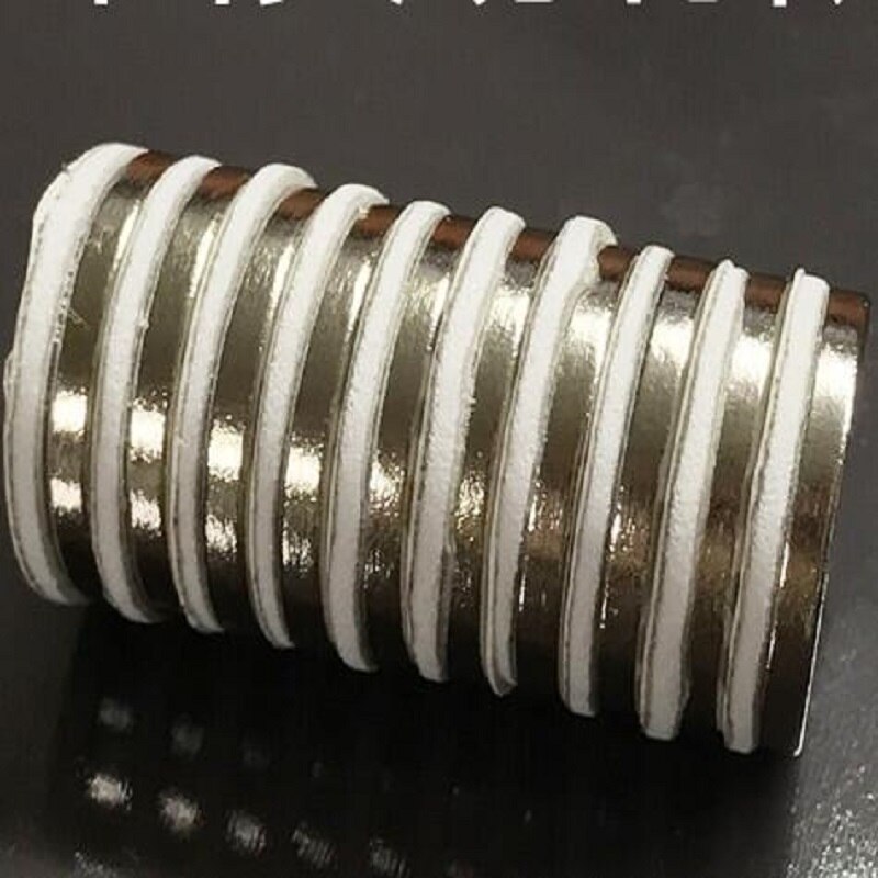 Neodymmagnet med 3m lim liten blokk super sterk fast magnetisk teip bar mini kjøleskap magnet