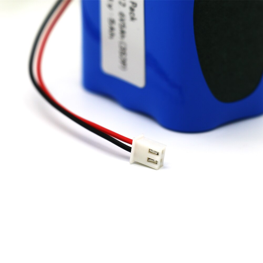 KLUOSI 12 V Batterij 3S2P 11.1 V/12.6 V 5000 mAh 18650 Lithium-ion Batterij met 5A BMS voor LED Lamp Licht Backup Powe Etc