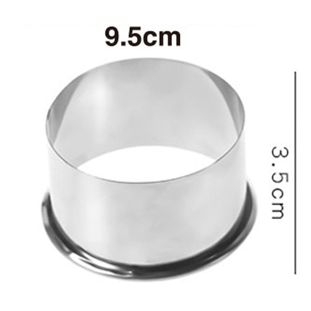 Top Selling Milieuvriendelijke Gebak Gereedschap Rvs Knoedel Maker Wraper Deeg Cutter Populaire: L