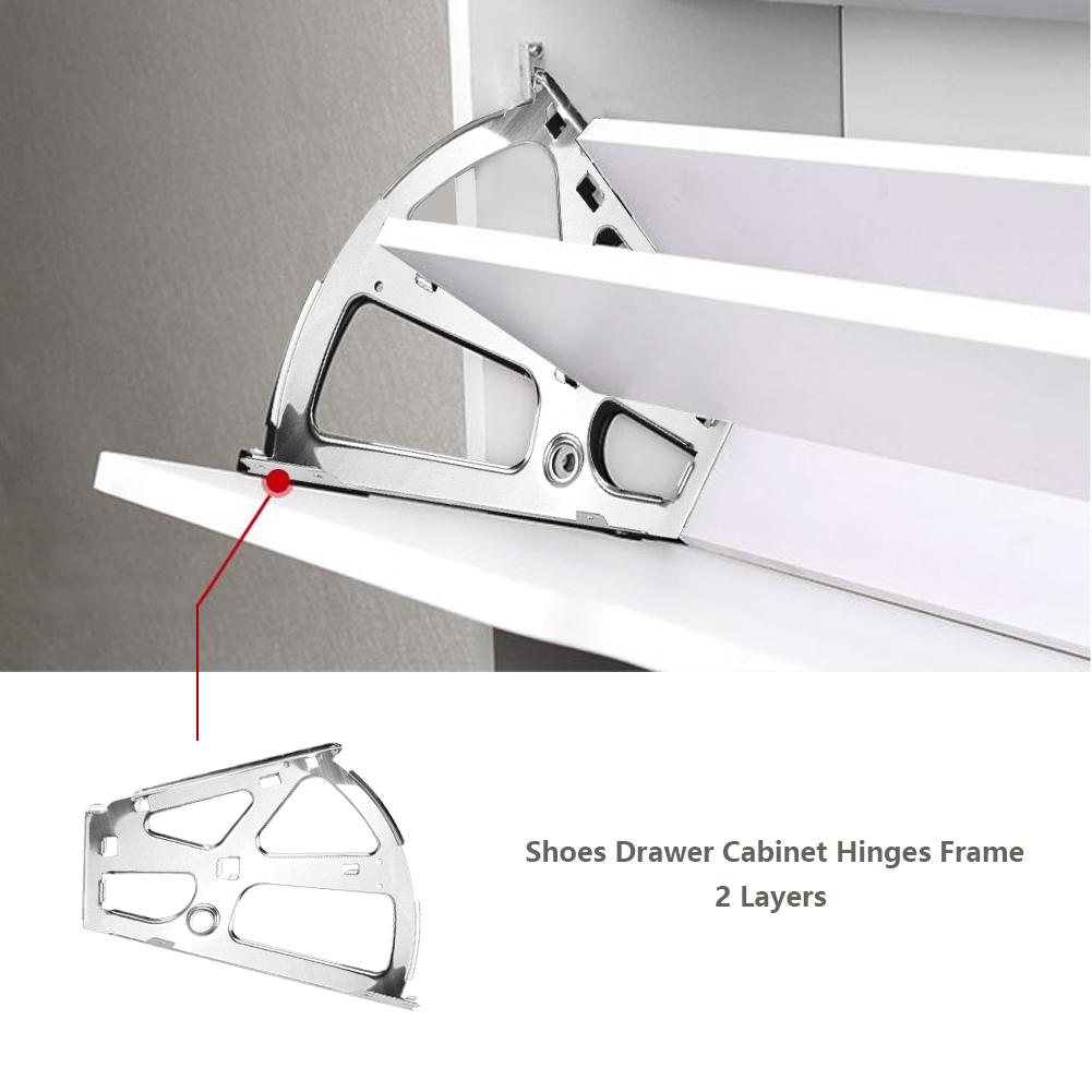 3 soorten 1 Paar Schoenen Lade Kast Scharnieren Frame Beweegbare Draaien Rack Fittings