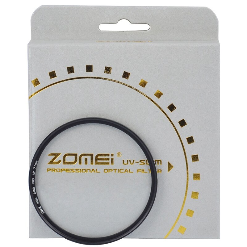 ZOMEI 40.5/49/52/55/58/62/67/72/77/82 /86mm Ultra-Violet UV Filter Lens Protector voor SLR DSLR camera: Slim UV filter / 52mm