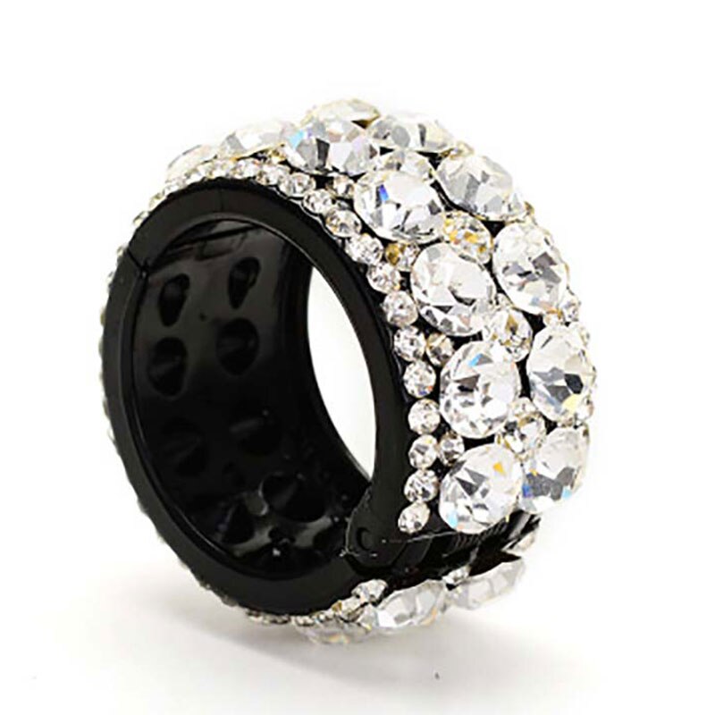 Horquillas con diamantes de imitación brillantes para niña y mujer, accesorios para el cabello, pinzas para el pelo, pasadores de cristal: 1