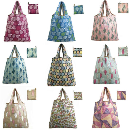 Mode Waterdichte Opvouwbare Handige Boodschappentas Herbruikbare Tote Pouch Opslag Handtassen