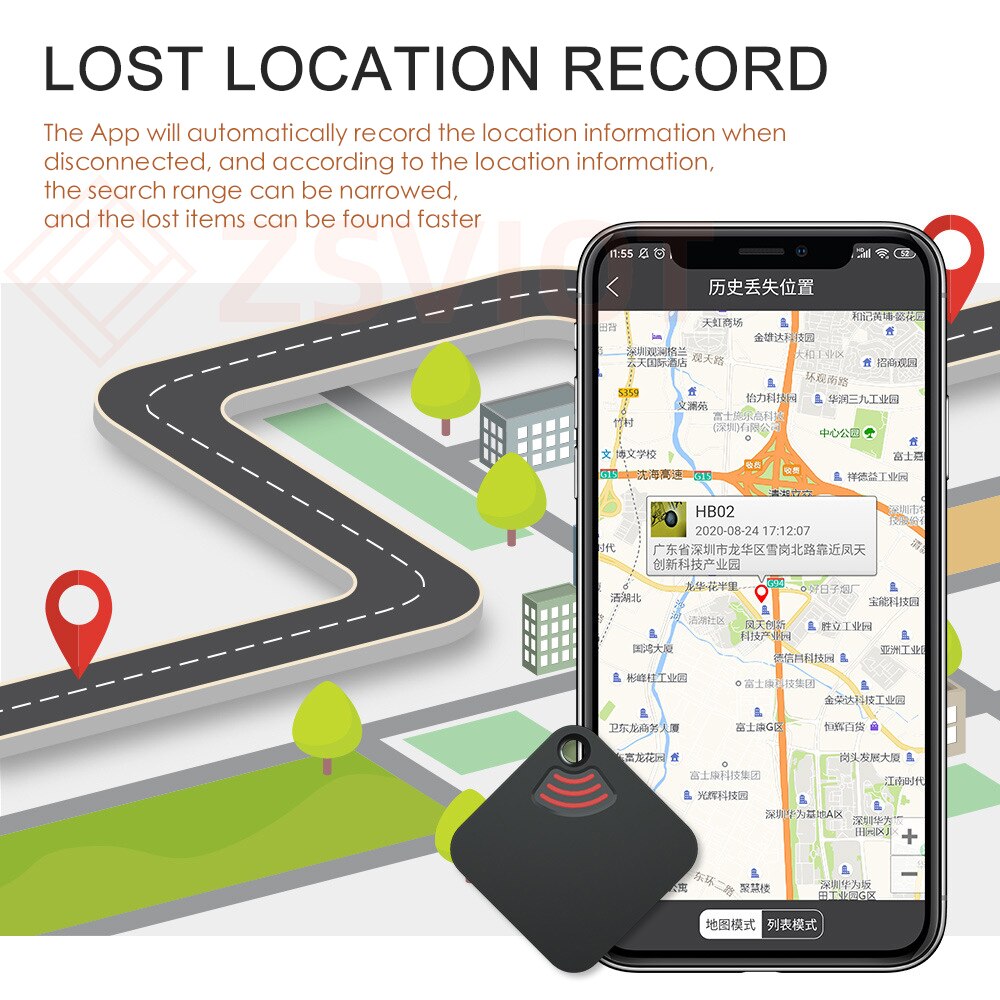 Tuya Smart Tracker Device Mini Tag Key Child Finder Pet Tracker Location Bluetooth Tracker Smart Tracker Vehicle Anti-lost
